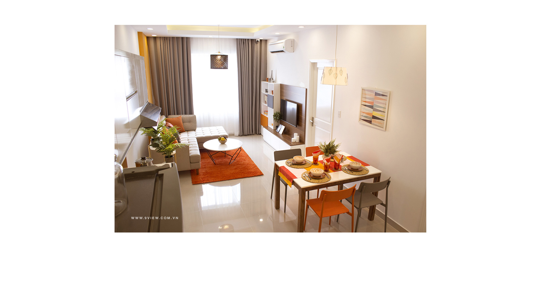 căn hộ mẫu 9view apartment