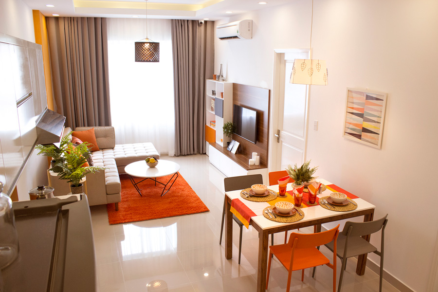 căn hộ mẫu 9view apartment