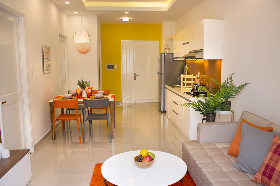 căn hộ mẫu 9view apartment